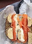 Hoboken Hot Bagels food