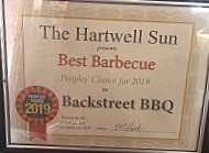 Backstreet Bbq menu