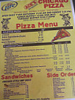 Aces Chicago Pizza menu