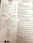 Pasta Bella menu