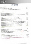 Le Quai menu