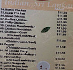 Merqury Inn menu