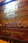 Factory Barshop menu