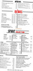 Cafe Du Rendez-vous menu