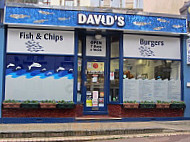 David's Fish Chip Shop outside