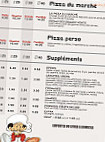 Chez Aldo Pizza menu