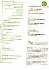 Ermitage De Corton menu