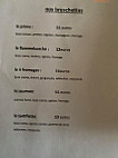 Pizzeria Primavera menu