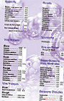 Casa Bello menu