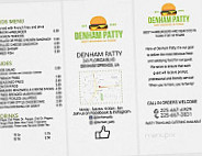 Patty Denham menu