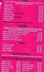 Street Festival Indian Restaurant & Cafe menu