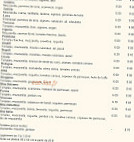 Pizzeria Miss Italia menu