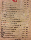 Pizza Delpierro menu