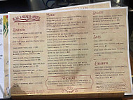 Kalamunda Hotel menu