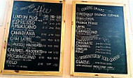 Black Water menu