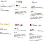 Js.saveurs menu