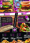 Home Burger menu