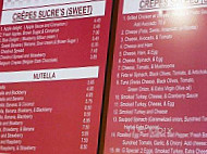 Fenton Cafe menu