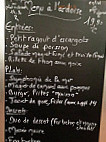 Au Saveurs Bretonnes menu