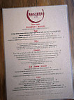 Barzura menu