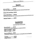 Five Islands Lobster Co menu