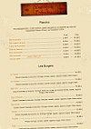 La Plancha menu