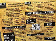 Bagel Brew menu