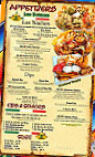 Cinco De Mayo Mexican menu