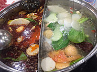 The Cube Hot Pot food