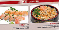 Sushi Wallace menu