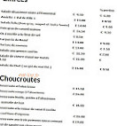 choucrouterie menu