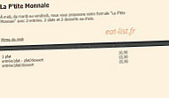 L'Instinct Gourmand menu