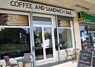 Rossi's Coffee Shop Sandwich inside