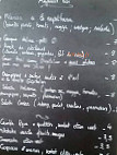 Le Cafe menu