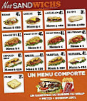 Classic Burger menu