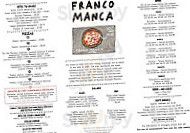 Franco Manca menu