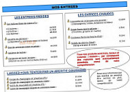 La Marie Galante menu