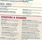 Zizzi Queensferry St menu