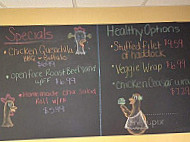 The Village Scoop menu