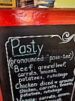 Muldoons Pasties Gifts menu