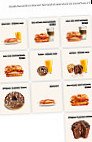 Burger King menu