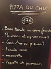 O'feu De Bois menu