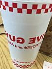 Five Guys Burgers Fries food