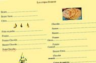 Aux Gorges De Stangala menu