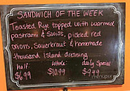 Dagwood Deli menu