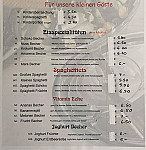 Remo San Eiscafe menu