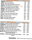 La Pizzeria de Mazan menu