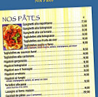 Le Pont Du Rialto menu