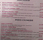 Sharma's Sweets & Curry House menu