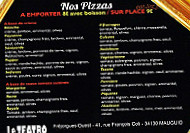 Le Teatro menu